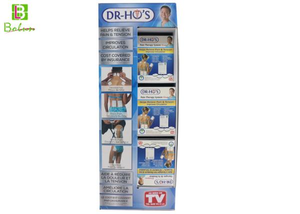 Custom Cardboard Free Standing Display Units / Retail Cardboard Display Shelves