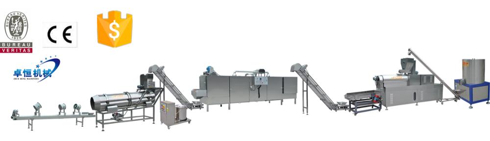 Screw material Alloy steel 38CrMoAl 1500 KG Automatic Cat Dog Pet Food Making Machine