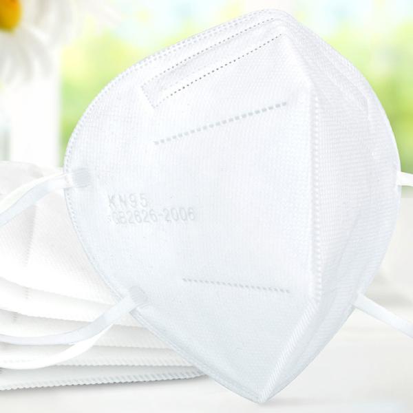 Anti Dust KN95 Mask Filter Non Woven Facial Respirator Disposable 3 Ply Face