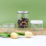 Food Grade Empty Cosmetic Body Scrub Facial Mask Container Pet Clear 30ml 500ml