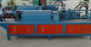 Wholesale Fully Automatic Steel Bar Cutting Machine , Reinforced Rebar Straightening Cutting Machine from china suppliers