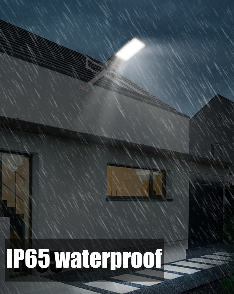 150W 250W 450W LED Solar Powered Street Light 6V 5 Modes Solar Road Lamp