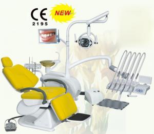Wholesale 2/4 Holes Ergonomic Dental Chair Unit 24V Noiseless DC Motor from china suppliers