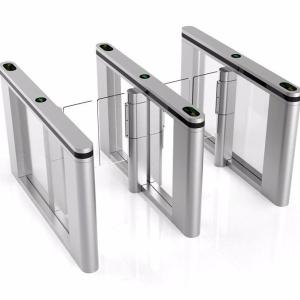 Wholesale Bidirectional SUS304 Wheelchair Lane Turnstile Swing Gate from china suppliers