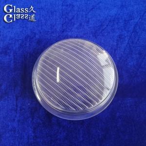 Wholesale Customize Transparent Textured Surface Glass Light Cover Lens from china suppliers