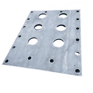 Wholesale Q345R Material Carbon Steel Flame Cutting Parts With 25000 Tons Monthly Capacity from china suppliers