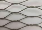 50*50mm Zoo Aviary Mesh Ferruled Stainless Steel Rope Net 7*7