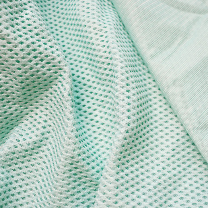 400GSM Air Mesh Material 2mm Nylon Polyester Mesh Fabric 57in To 58in