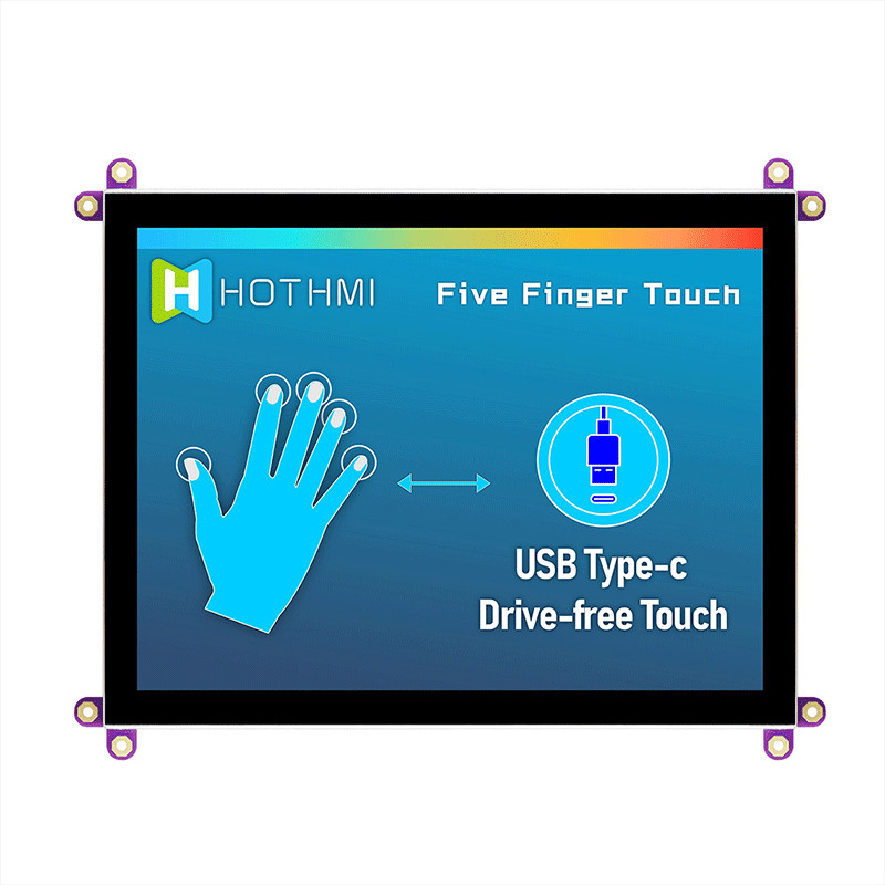 8 Inch 1024x768 HI LCD Panel With Capacitive Touch TFT-080T61SVHDVNSDC