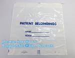 Biohazard Waste Disposal Bags Drawstring, Gallon Capacity, Medical Garbage Bags,