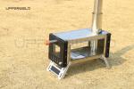 General Outdoor Environment Small Stainless Steel Wood Burning Stove with