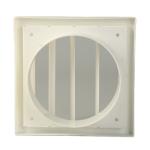 Customized Logo Air Condition Fixed Square Accessories Louvre Grill for Axial