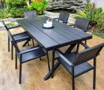 Modern Cafe Shop Garden Waterproof Sillas De Comedor Metal Armrest Cast