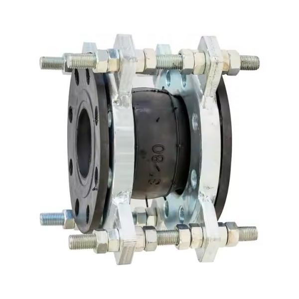 ANSI 150LB Galvanized Flange Fully Sealed Nitrile Rubber Expansion Joint Ductile