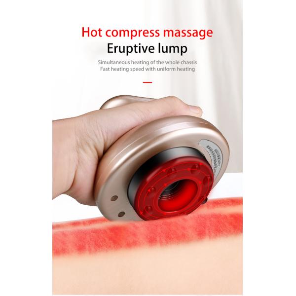 Handheld Guasha Scraping Cupping Massager Red Light Therapy Vacuum Suction Massage Machine