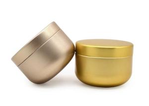 Wholesale Food Grade Portable Aluminum Packaging Jars , Cosmetic Cream Jars With Screw Cap from china suppliers