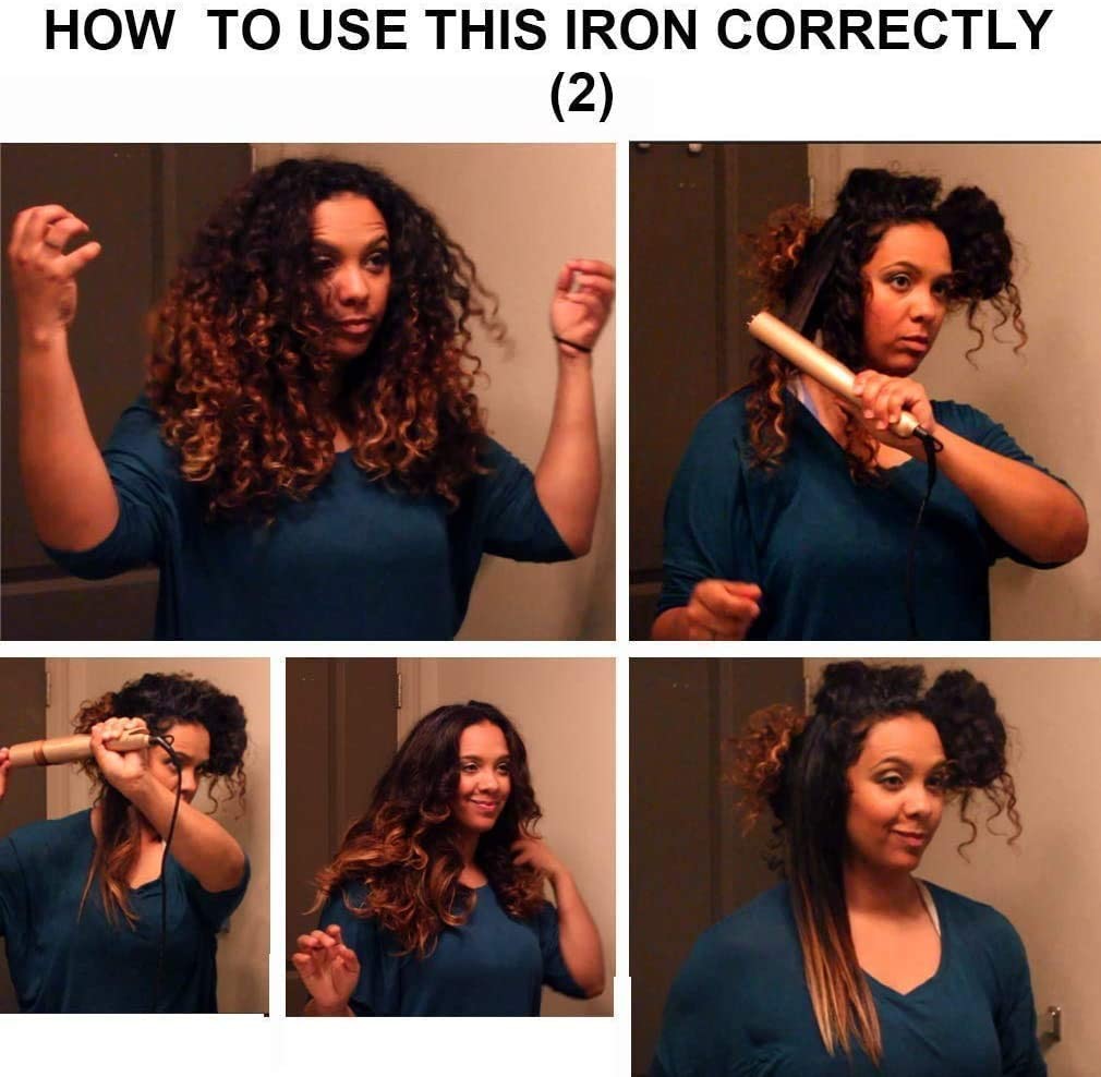 204V Hair Curler And Straightener
