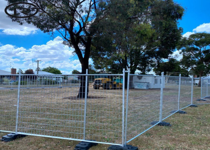 Construction Site Fencing Modular Temporary Barrier with Anti Climb Design