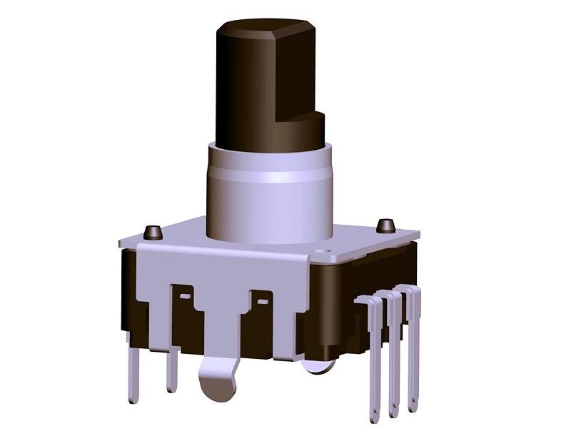 12mm EC12 rotary encoder with insulated shaft with switch EC1211-01-X2B-HA1