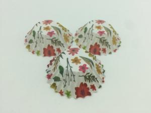 Wholesale Romantic Rose Colored Paper Cupcake Liners Greaseproof Food Grade Tray Disposable from china suppliers