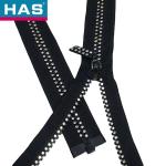 Diamond Zippers 10# Rhinestones Zippers Open Ended Zip for Clothing Accessories