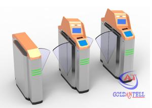 Wholesale RS485 Card Swiping 600mm Width Barcode Scanner Turnstile from china suppliers