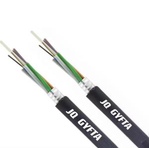 Wholesale outdoor stranded single mode Aluminum Tape Armored Fiber Optic Cable GYFTA from china suppliers