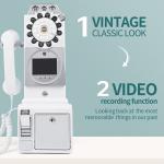 Customized Retro Wedding Audio Video Guestbook ABS Plastic Banquet Party Guest