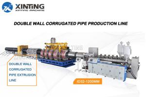 Wholesale PVC Double Wall Corrugated Pipe Production Line Extrusion Equipment Siemens Motor from china suppliers