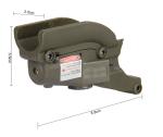 635 - 650nm Wave Length Laser Hunting Scope Seamlessly Integrated OEM Acceptable
