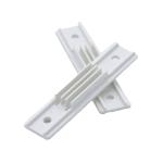ABS Fiber Optic Cable Clamp Single Fiber Fix Duct White YH1059