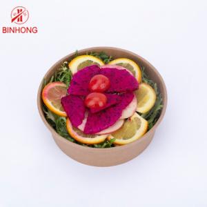 Wholesale Eco Friendly Packaging 1300ml Kraft Paper Bowl from china suppliers