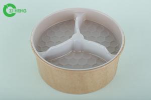 Wholesale Oil Resistant 3 Compartment Disposable Plates Sturdy No Leakage EU Standard from china suppliers