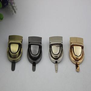 Wholesale Professional Custom Zinc Alloy Nickel Metal Push Lock For Handbags from china suppliers