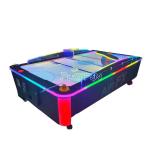 PlayFun Indoor Commercial Amusement Park Sport Air Hockey Coin Operated Curved