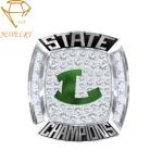 Silver Football Championship Rings For Kids