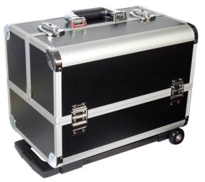 Wholesale 2018 new design pink aluminum beauty case , portable aluminum cosmetic display case for nail beauty,guangdong luggage, K from china suppliers
