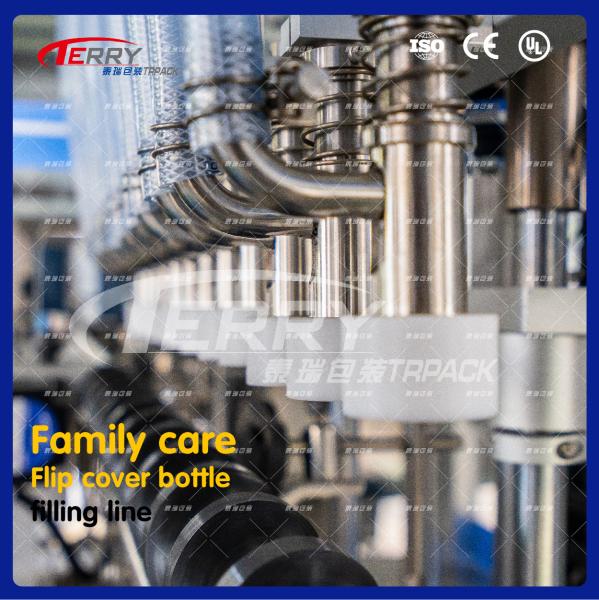 Digital Bottle Liquid Filling Machine AC380V 50Hz For Toilet Cleaner Household