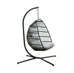 Drop Shipping Saucer Patio Baby Hanging Egg Swing Chair