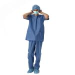 Dustproof Disposable Hospital Scrubs Environment - Friendly Meet Hygienic