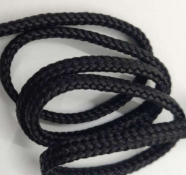 White Red Black 5mm Nylon Braided Rope for Strong and Durable Packaging Solutions