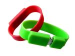 Colorful Wristband PVC USB flash Drive Silicon Bracelet USB stick 8Gb