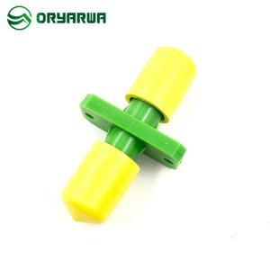 Wholesale Network Flange Simplex ST To ST Adapter Fiber Cable Adapters Plastic Housing from china suppliers