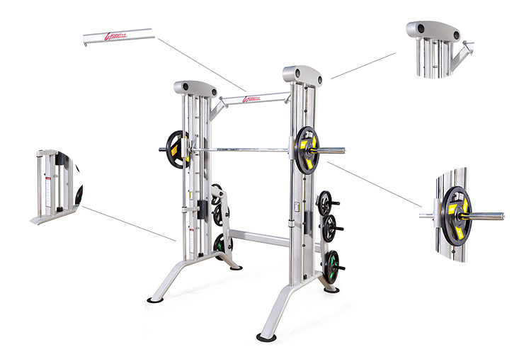 Life Fitness Gym Workout Equipment Multi Power Cage Squat Smith Machine Rack