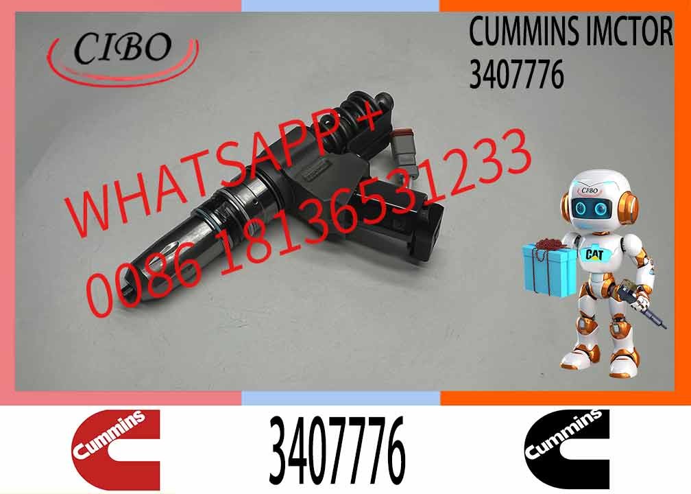 Common Rail Fuel Injector 3407776 3087807 3411385 341176 3409975 For Cummins QSN14 N14 Engine