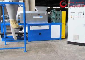 Wholesale Alloy Blades PET Pelletizer , Plastic Pelletizer Anti - Fly Back Plate from china suppliers