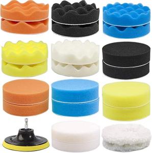 Wholesale 4in Car Foam Drill Polishing Pad Sponge Attachment 125g from china suppliers