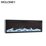 2400mm 98inch Freestanding Electric Fireplace Mixed-Color Fire Electric