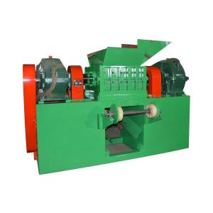 Wholesale Double Shaft Waste Tire Shredder / Used Tire Recycling Machine / Rubber Powder Making Machine from china suppliers