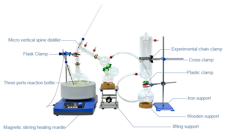 Short Path Distillation Equipment 2L Laboratory Kit